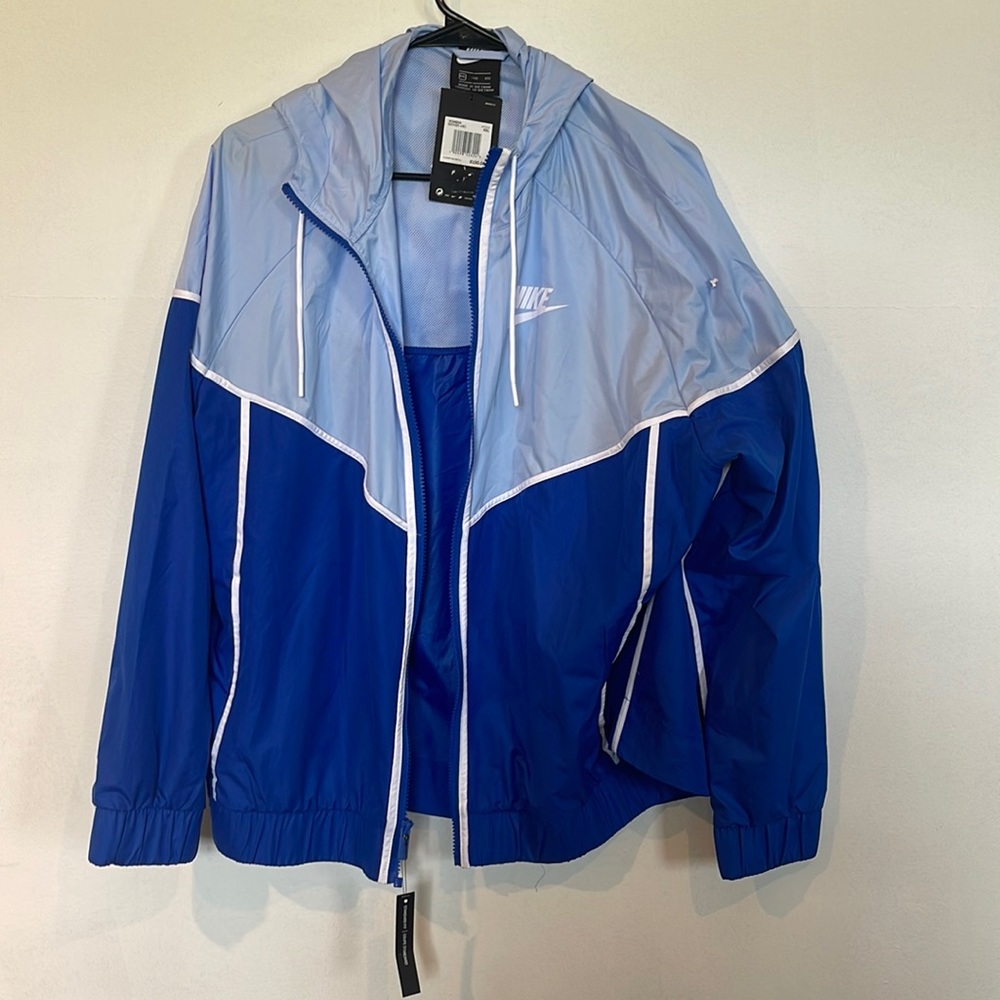 Blue Nike Windbreaker